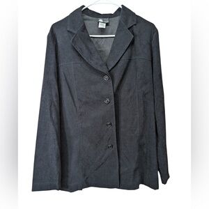 First option NWT blazer jacket size XL in black
